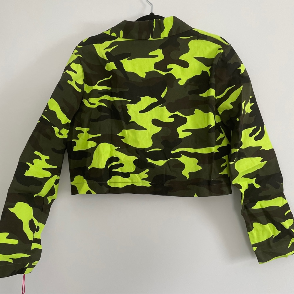 NWT size 8 jacket by C98 - green Colors - Picture 2 of 10